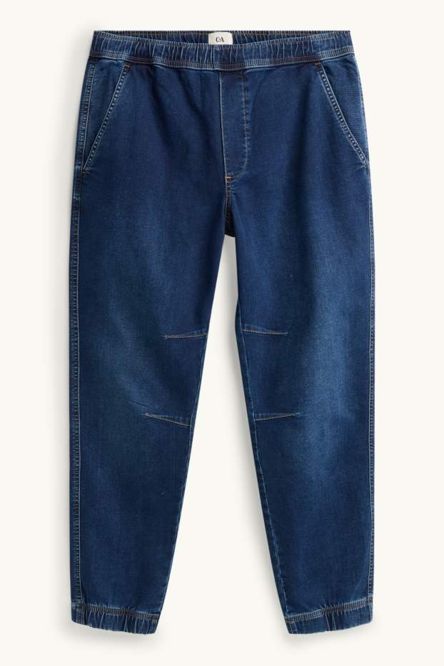 Hommes - Tapered jean - LYCRA ® - jean bleu foncé