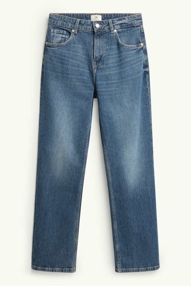 Donna - Baggy jeans - vita media - jeans blu