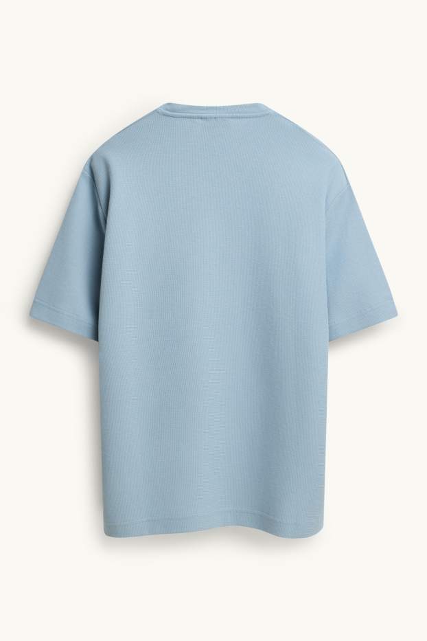 Men - T-shirt - light blue