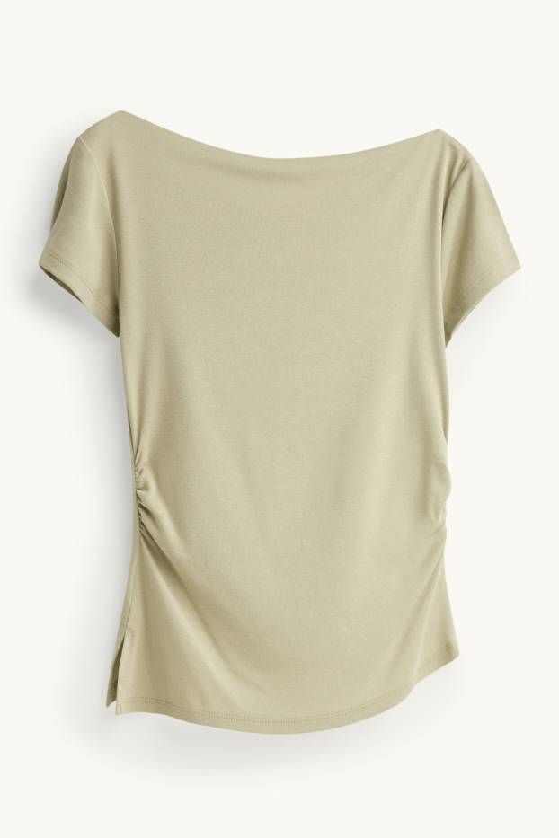 Dames - T-shirt - lichtgroen