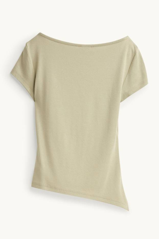 Dames - T-shirt - lichtgroen