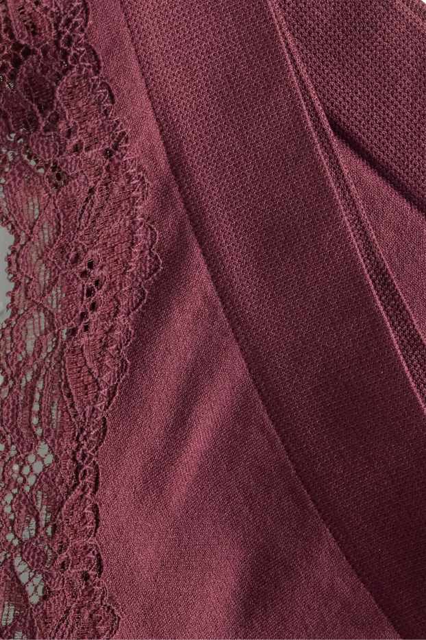 Women - Thong - bordeaux