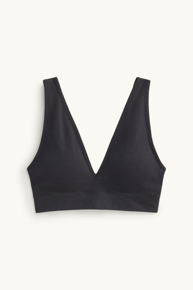 Dona - Bustier - enconxat - seamless - negre