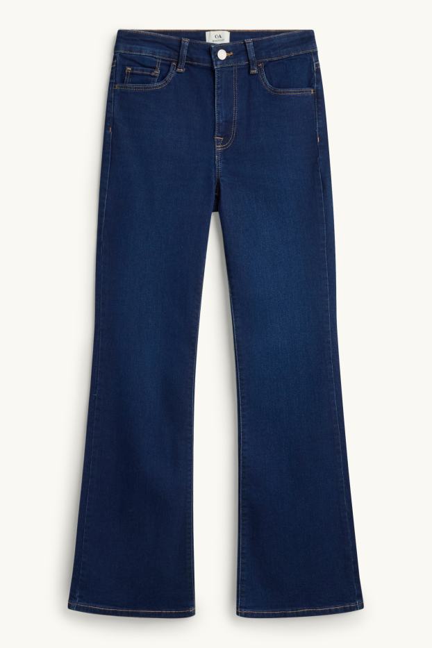Femmes - Bootcut jean - mid waist - jean bleu