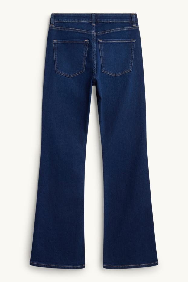 Femmes - Bootcut jean - mid waist - jean bleu