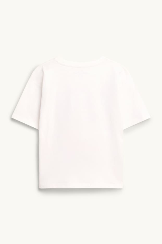Kinderen: meisjes - T-shirt - wit
