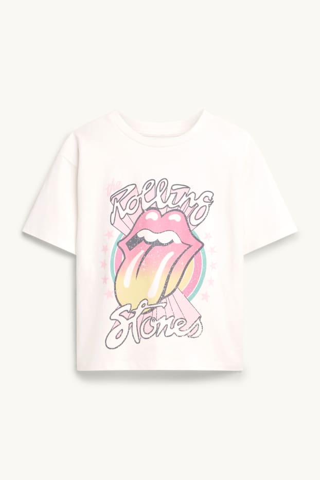 Kinderen: meisjes - T-shirt - wit