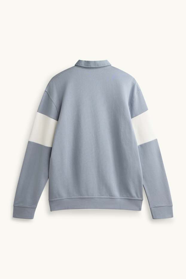 Hommes - Sweat - bleu clair