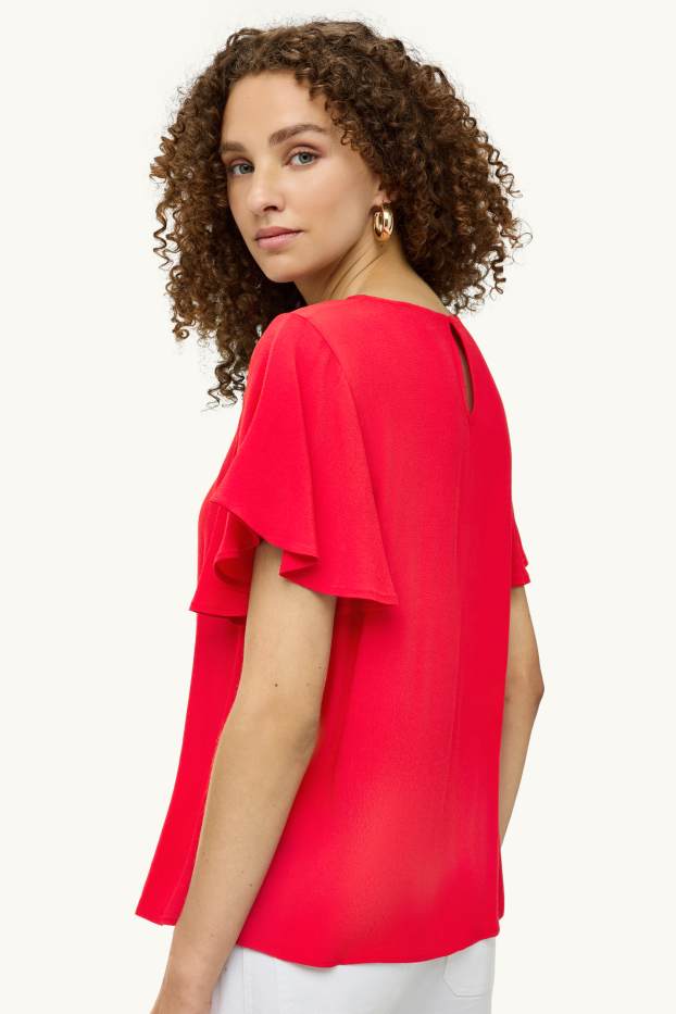 Femmes - Chemisier - rouge
