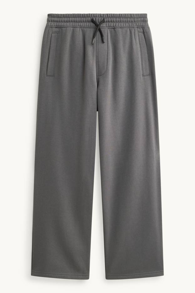 Kinderen: jongens - Joggingbroek - grijs