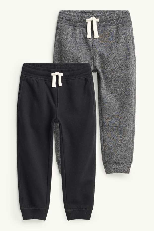 Nen - Paquet de 2 - pantalons de xandall - gris jaspiat