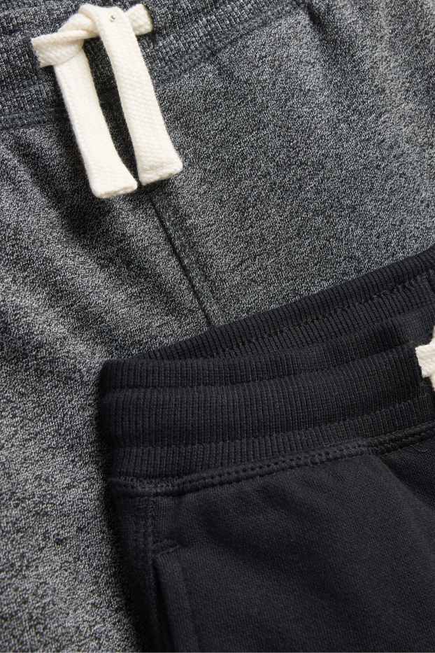 Nen - Paquet de 2 - pantalons de xandall - gris jaspiat