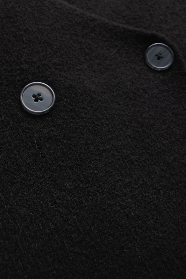 Femei - Cardigan tricotat - negru