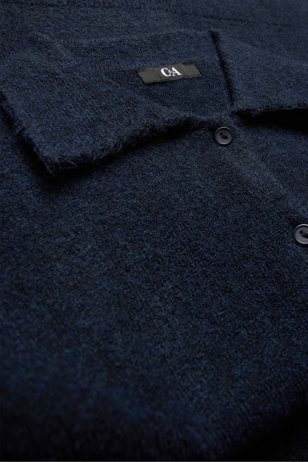 Damen - Strickjacke - dunkelblau