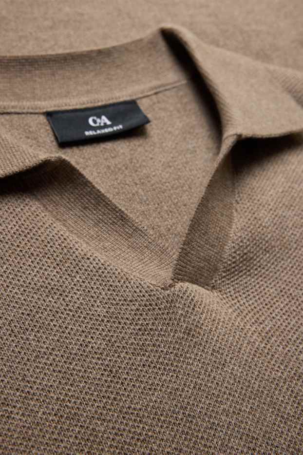 Hommes - Pull - taupe