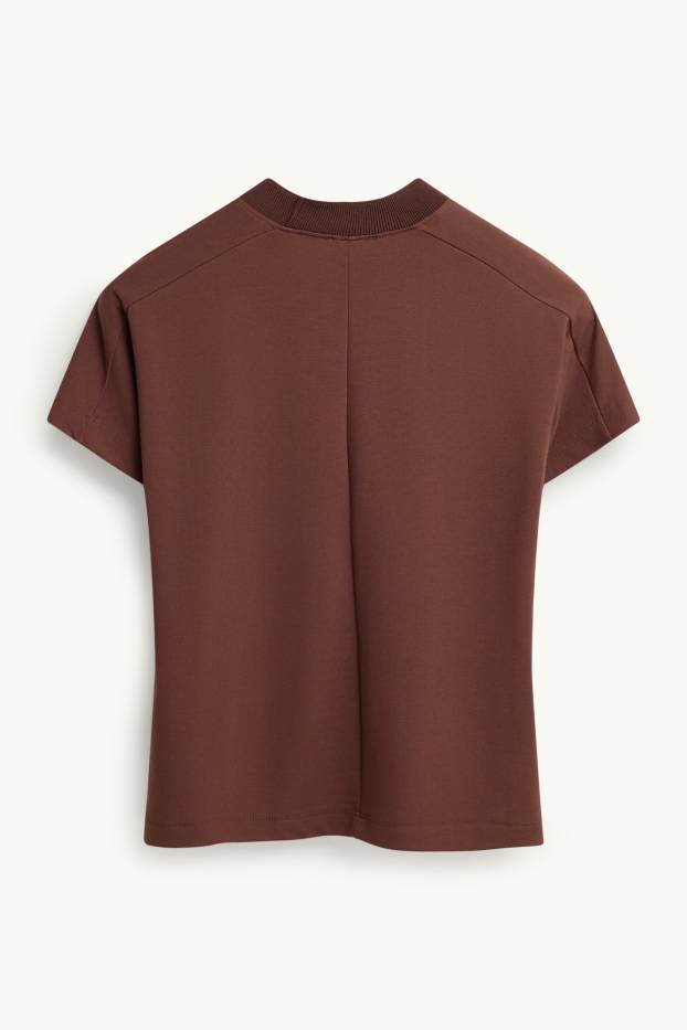 Femei - Tricou - regular fit - maro