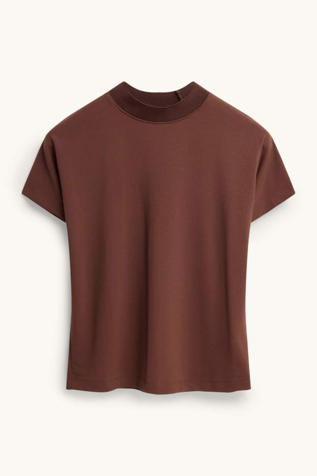 Femei - Tricou - regular fit - maro