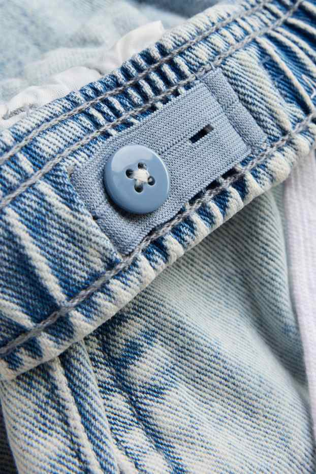 Kinderen: jongens - Set van 2 - jeans - jeansblauw