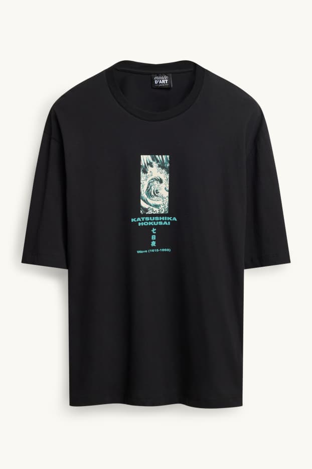 Hommes - T-shirt - noir