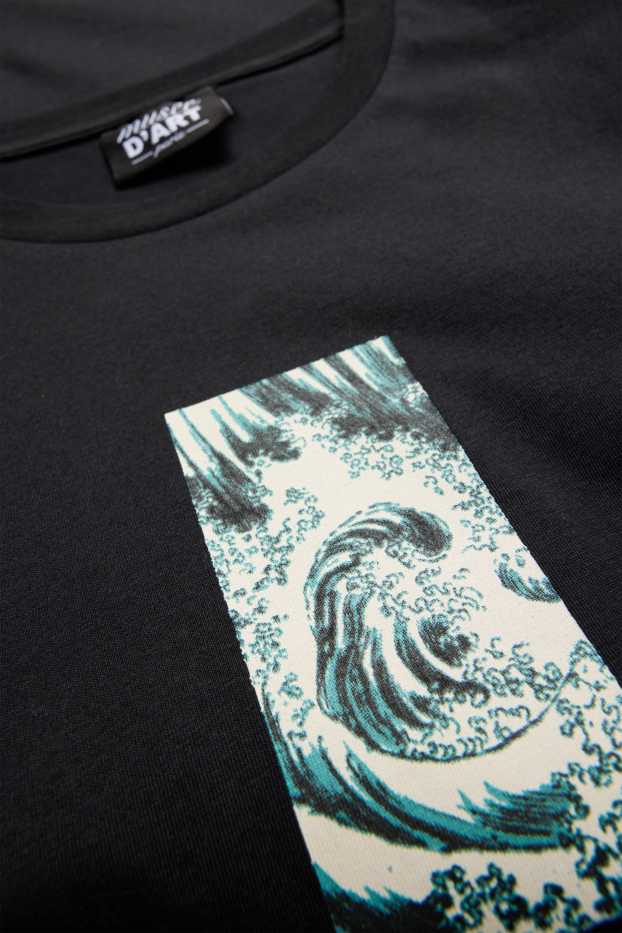 Hommes - T-shirt - noir
