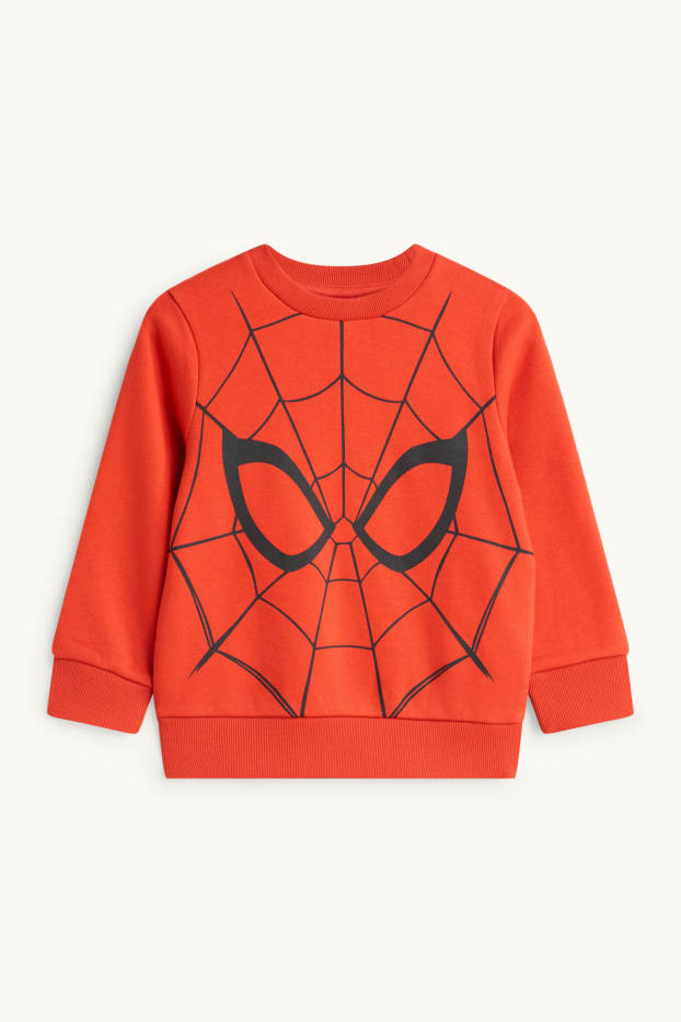 Enfants garçons - Spider-Man - sweat - rouge / noir
