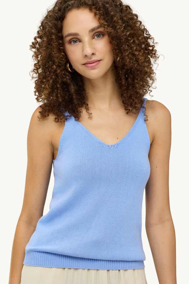 Women - Top - light blue