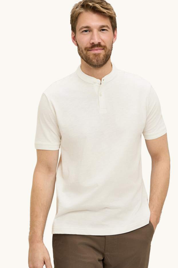 Home - Samarreta de màniga curta - regular fit - blanc