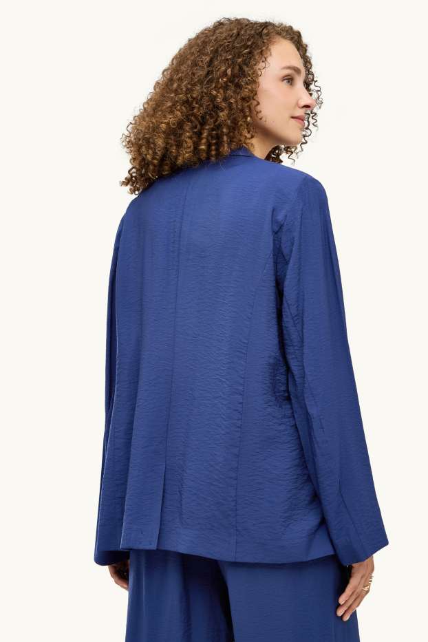 Dames - Business-blazer - regular fit - blauw