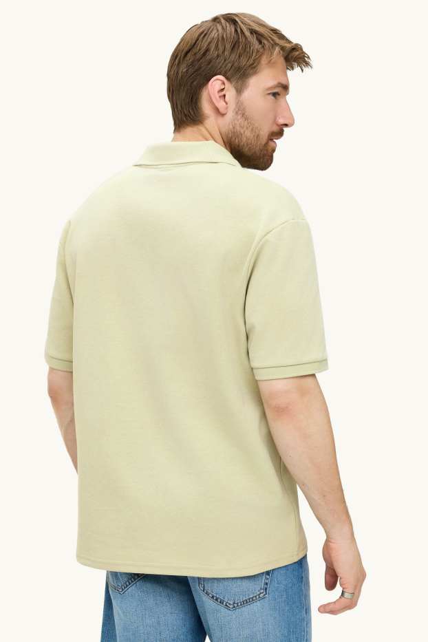 Uomo - Polo - relaxed fit - verde chiaro