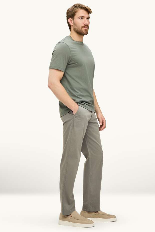 Hombre - Chinos - tapered fit - verde