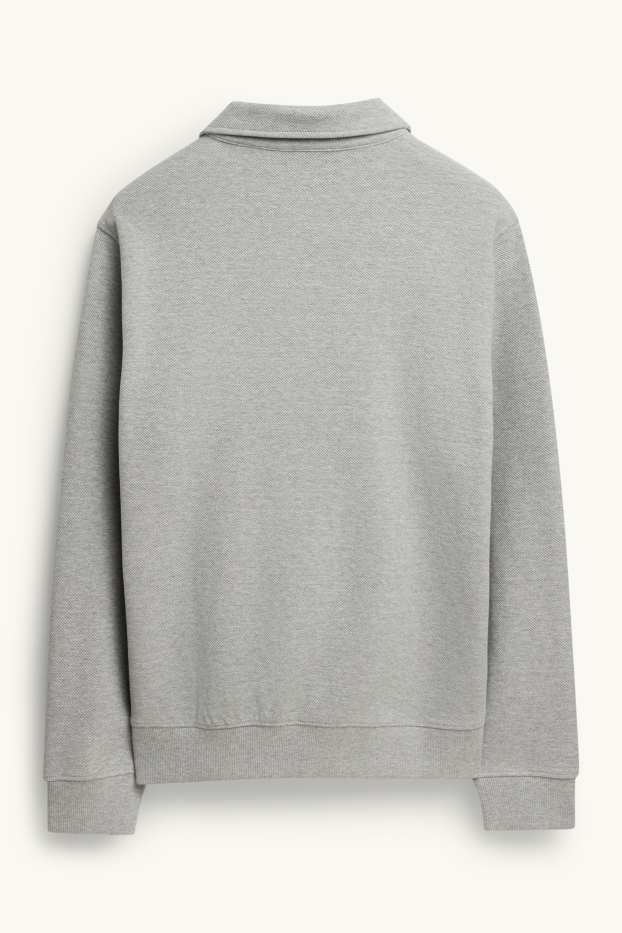 Men - Sweatshirt - gray-melange