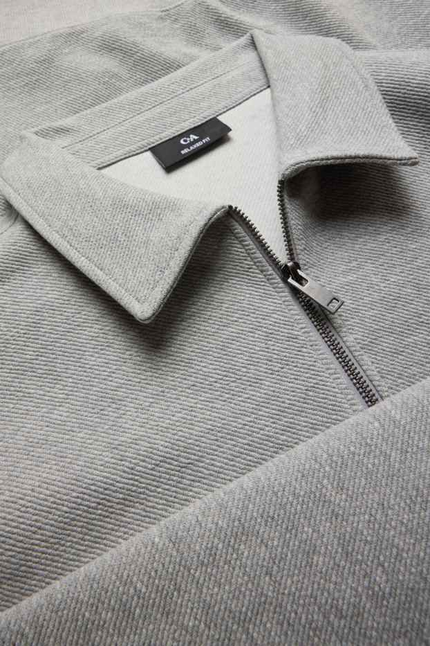 Men - Sweatshirt - gray-melange