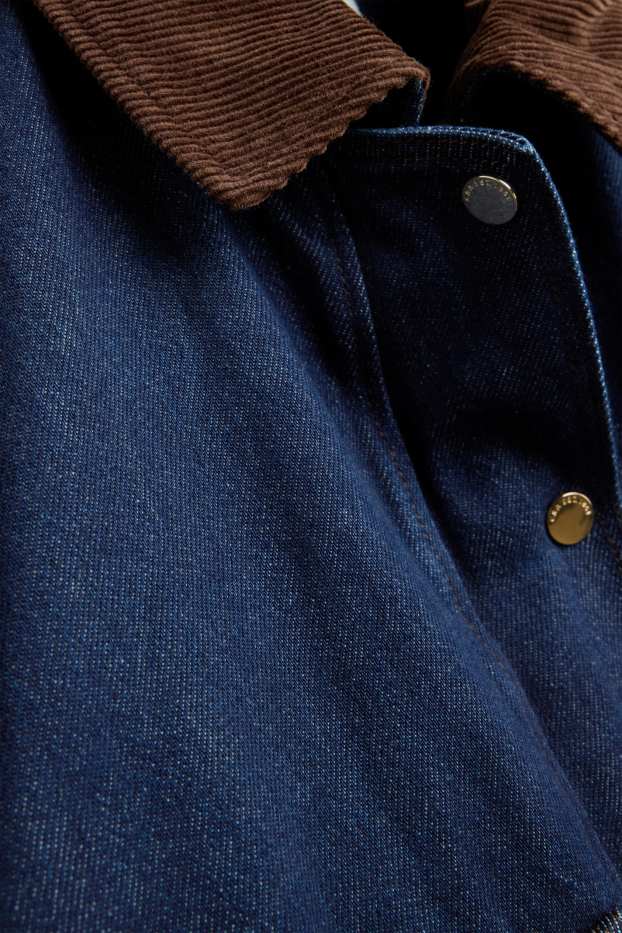 Damen - Jeansjacke - dunkeljeansblau