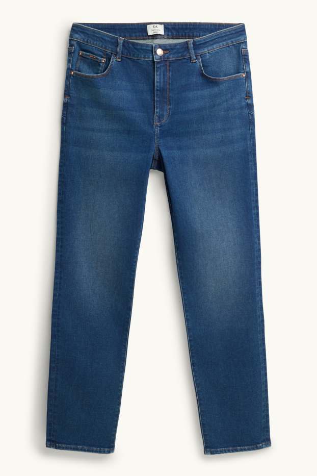 Femmes - Skinny jean - mid waist - jean galbant - LYCRA® - jean bleu