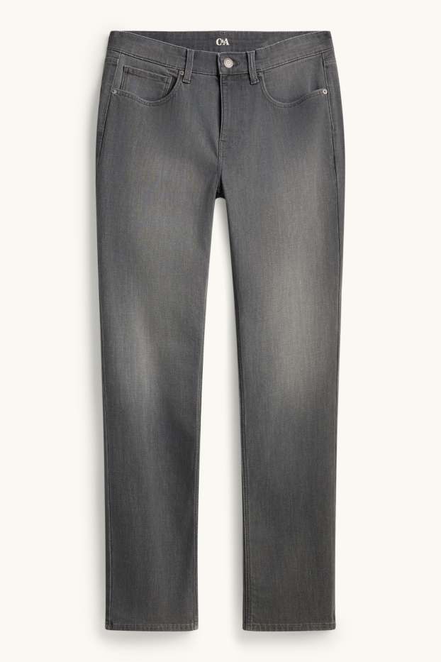Hommes - Slim jean - LYCRA ® - jean gris foncé
