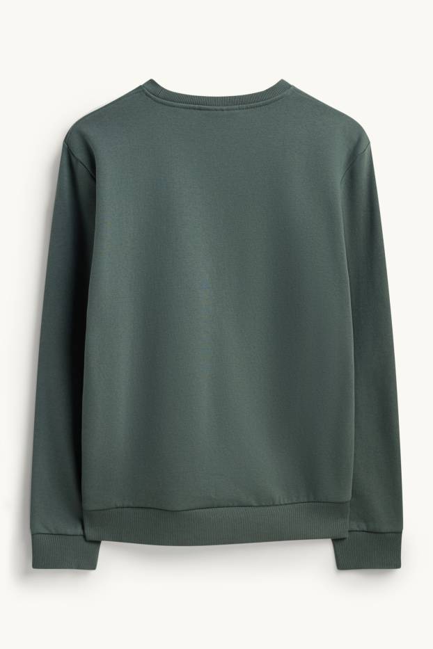 Herren - Sweatshirt - dunkelgrün