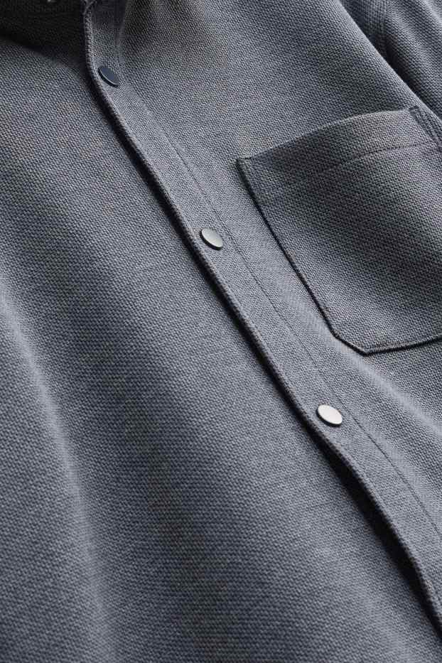 Enfants garçons - Chemise - gris foncé