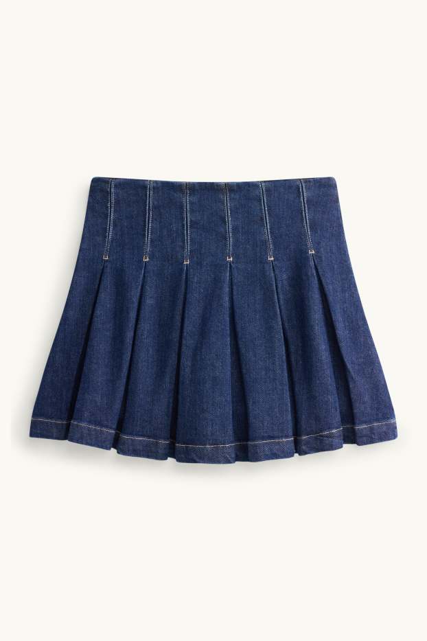 Kinderen: meisjes - Spijkerrok - jeansdonkerblauw