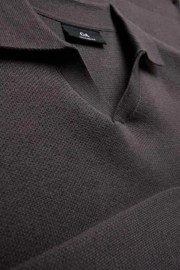 Hommes - Pull - gris foncé