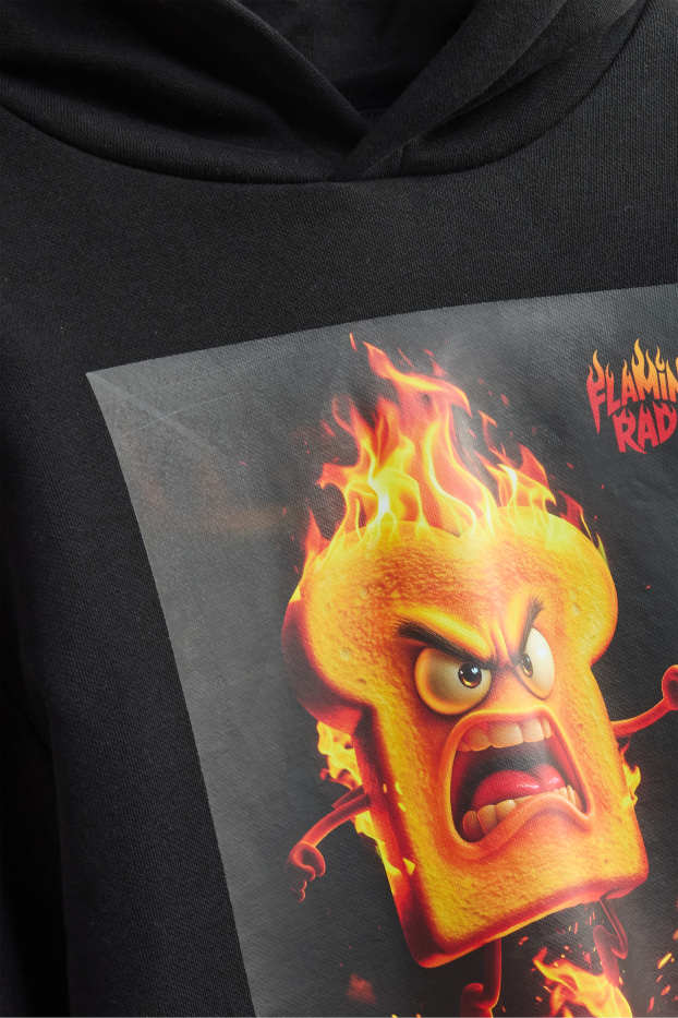 Kinderen: jongens - Toast - hoodie - zwart