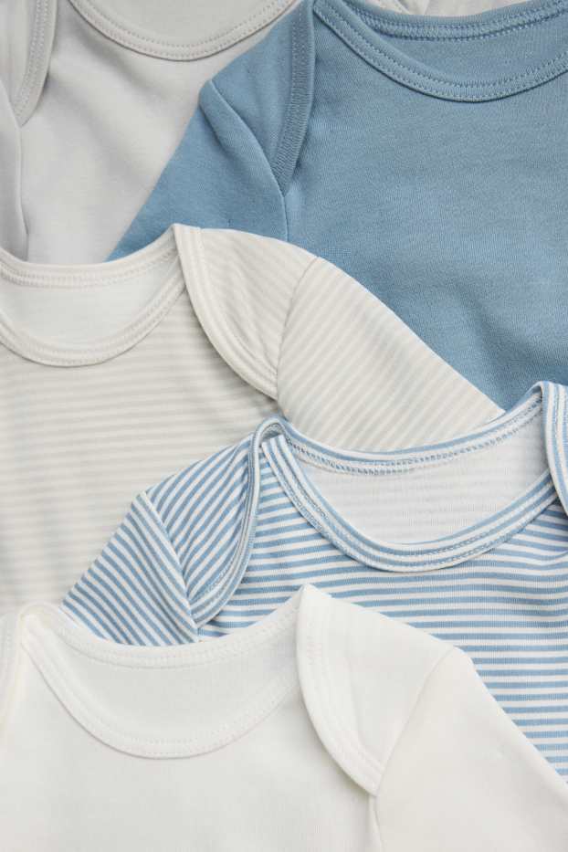 Neonati - Confezione da 5 - body per neonati - bianco crema