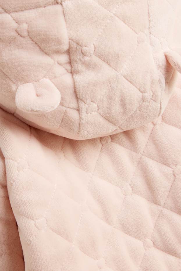 Baby: meisjes - Baby-overall - met patroon - lichtrose