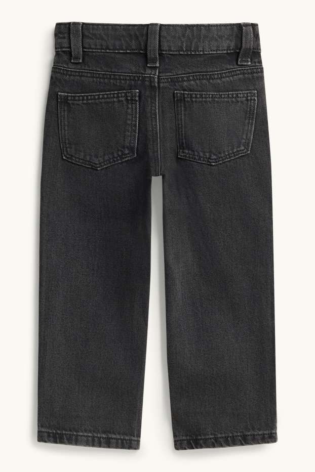 Kinder Jungen - Multipack 2er - Straight Jeans - jeansgrau