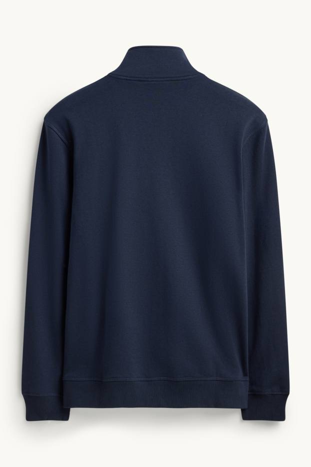 Heren - Sweatshirt - donkerblauw