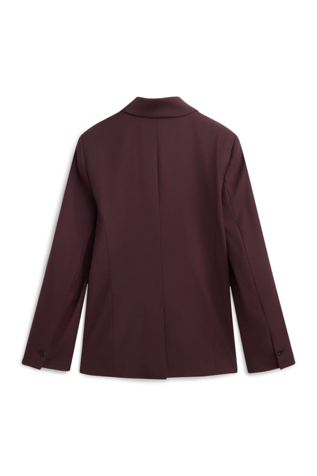 Damen - Blazer - Relaxed Fit - dunkelbraun