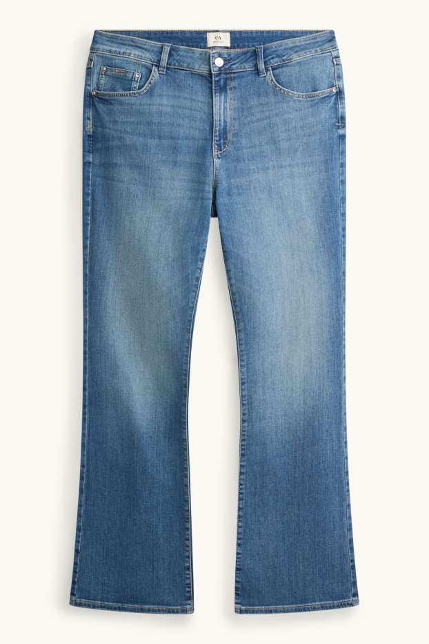 Femmes - Bootcut jean - mid waist - LYCRA® - jean bleu