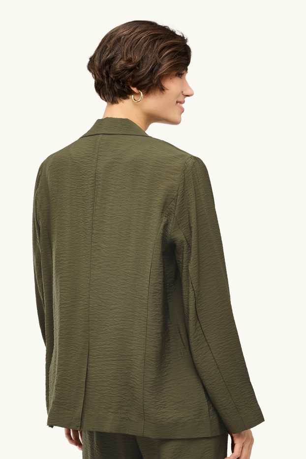 Dámské - Business blejzr - regular fit - khaki