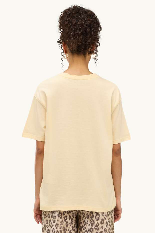 Women - T-shirt - relaxed fit - orange
