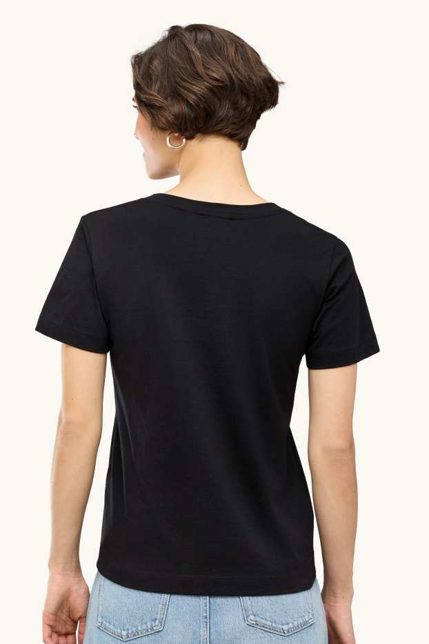 Donna - T-shirt - regular fit - nero
