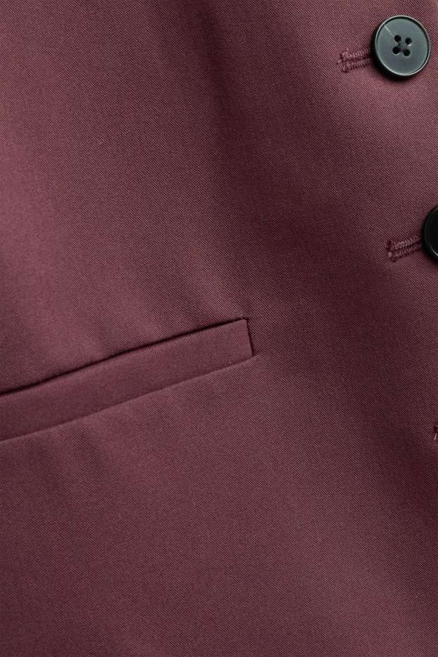 Women - Business waistcoat - regular fit - bordeaux